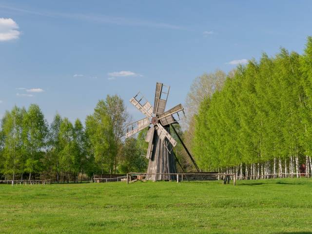 Windmill in Bogdanki from 1938