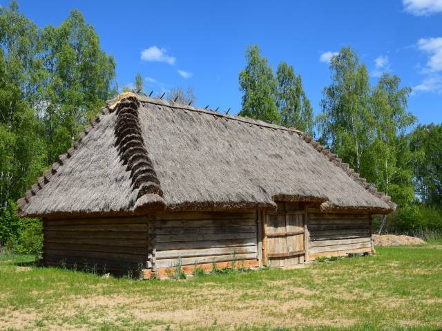 Stodoła z Redut z ok. 1870 r.